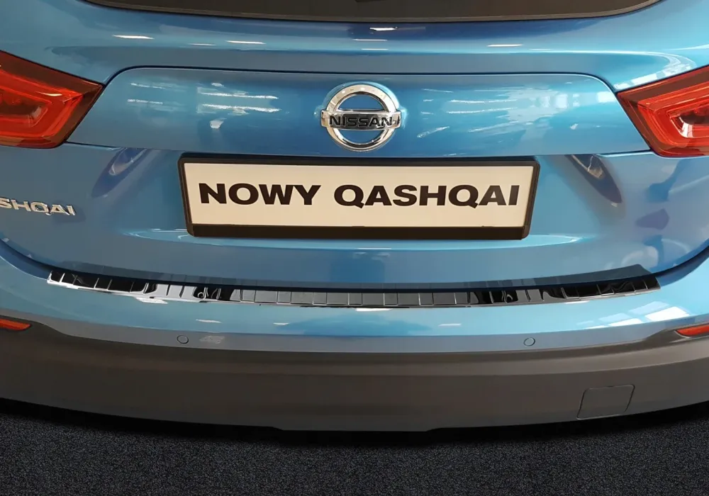 Bakfangerbeskytter Nissan Qashqai (J11) Facelift / Black Edition (2017-2021) – Rustfritt stål | Avisa