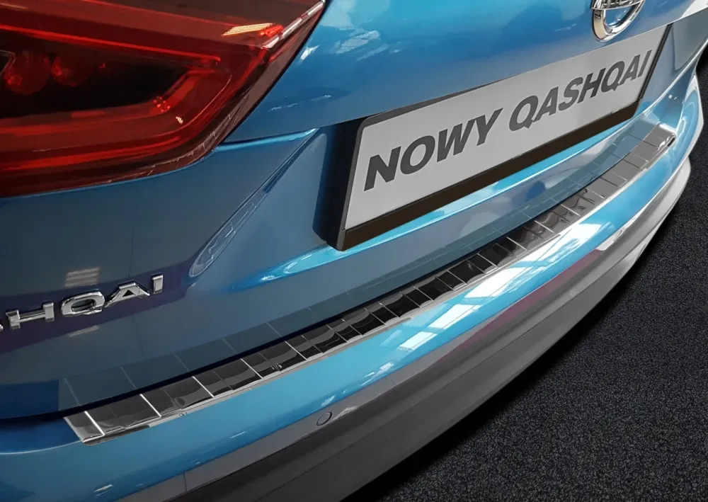 Bakfangerbeskytter Nissan Qashqai (J11) Facelift / Black Edition (2017-2021) – Rustfritt stål | Avisa