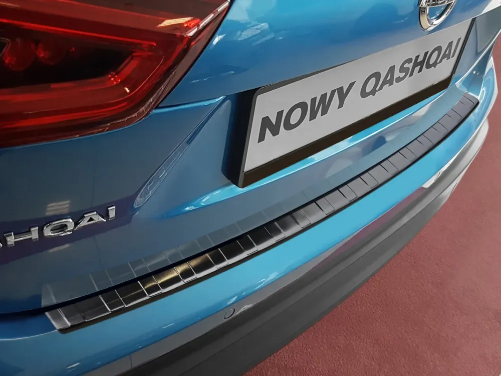 Bakfangerbeskytter Nissan Qashqai (J11) Facelift / Black Edition (2017-2021) – Rustfritt stål | Avisa