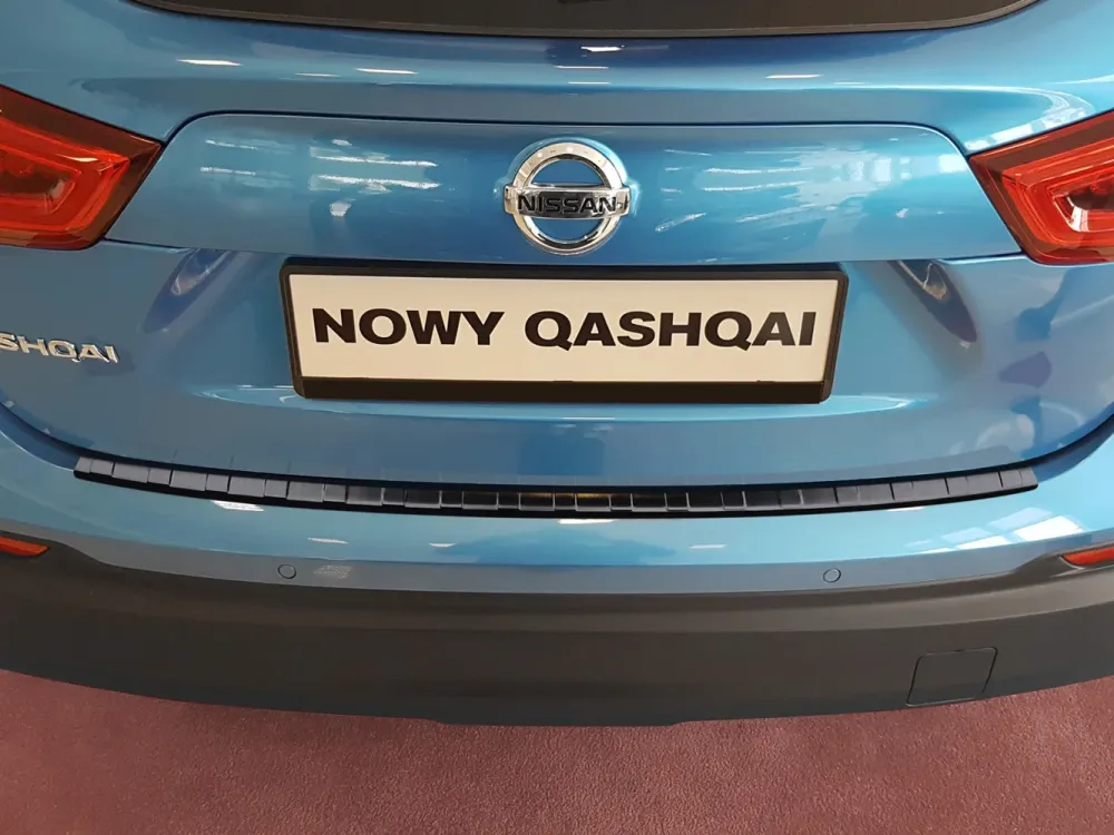 Bakfangerbeskytter Nissan Qashqai (J11) Facelift / Black Edition (2017-2021) – Rustfritt stål | Avisa