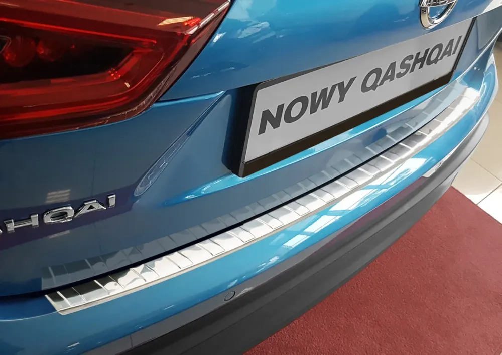Bakfangerbeskytter Nissan Qashqai (J11) Facelift / Silver Edition (2017-2021) – Rustfritt stål | Avisa