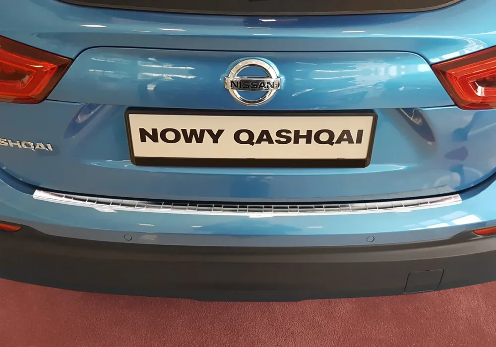Bakfangerbeskytter Nissan Qashqai (J11) Facelift / Silver Edition (2017-2021) – Rustfritt stål | Avisa