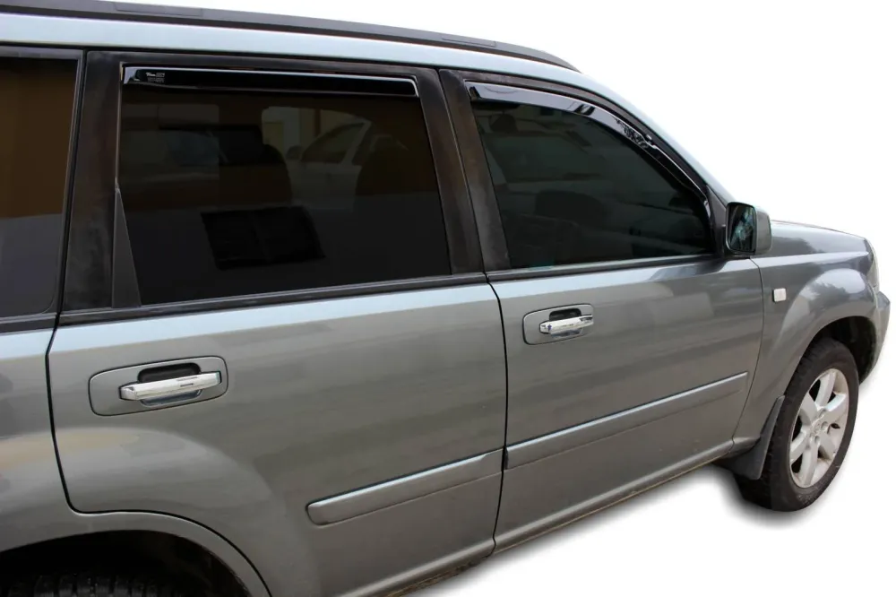 Vindavviser Nissan X-Trail I (T30) / sett 4 stk. (2000-2007) – PMMA Plexi | Heko