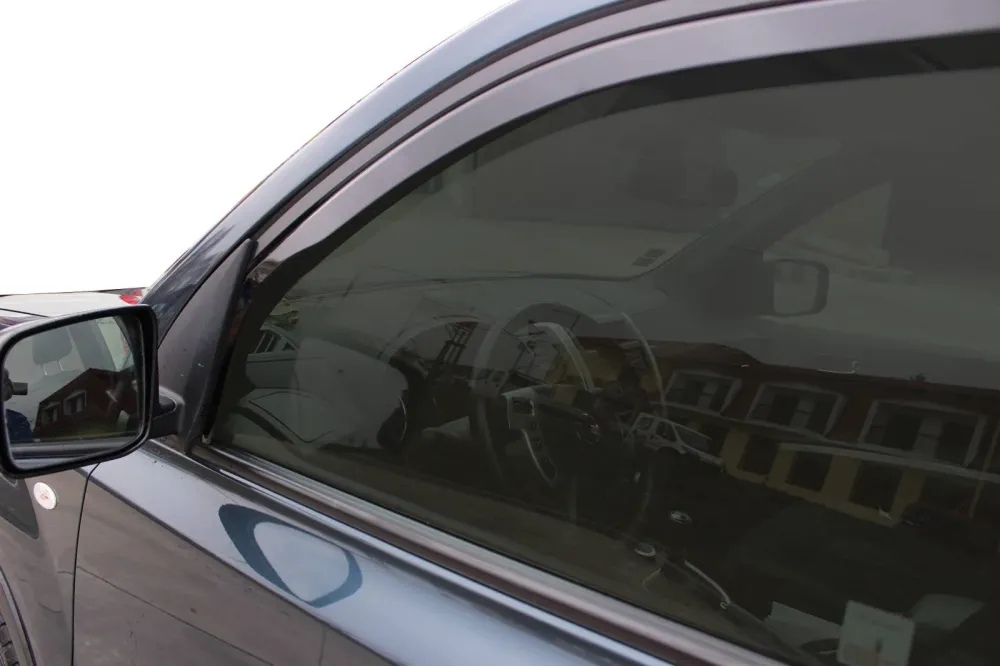 Vindavviser Nissan X-Trail II (T31) / sett 4 stk. (2007-2013) – PMMA Plexi | Heko