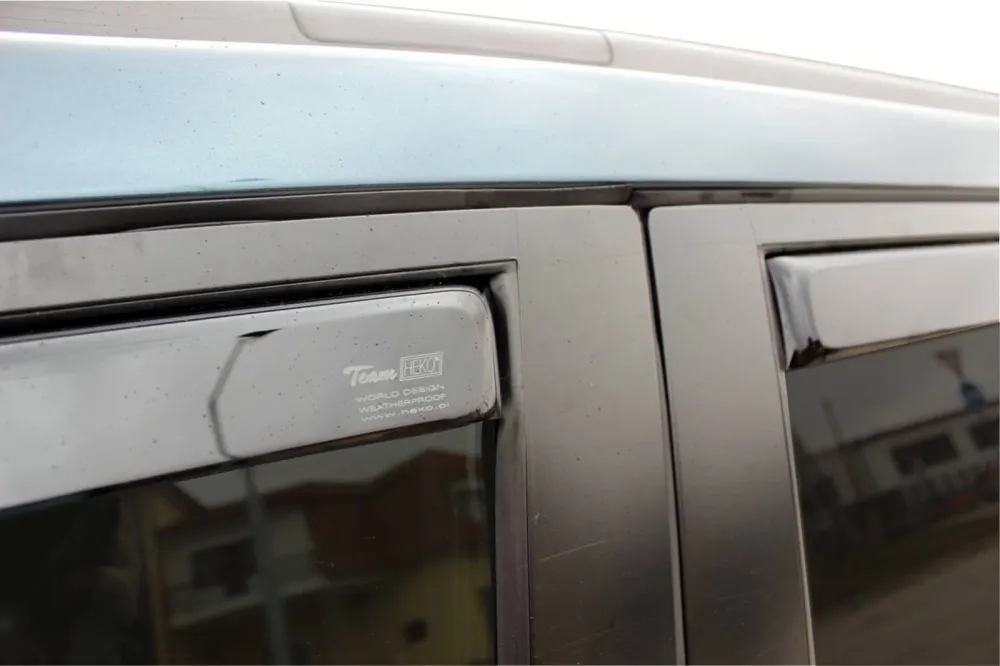 Vindavviser Nissan X-Trail II (T31) / sett 4 stk. (2007-2013) – PMMA Plexi | Heko