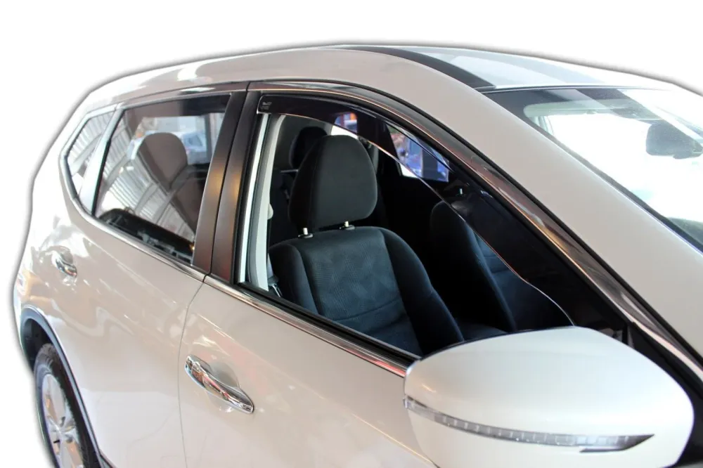 Vindavviser Nissan X-TRAIL III (T32) / sett 2 stk. (2013-2021) – PMMA Plexi | Heko