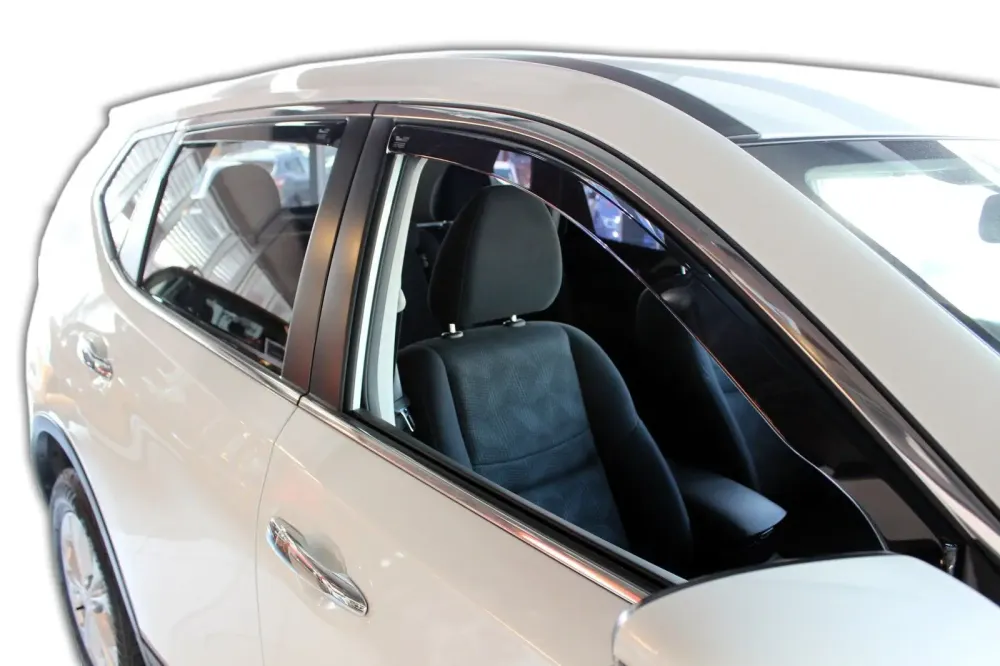 Vindavviser Nissan X-Trial III (T32) / sett 4 stk. (2013-2021) – PMMA Plexi | Heko