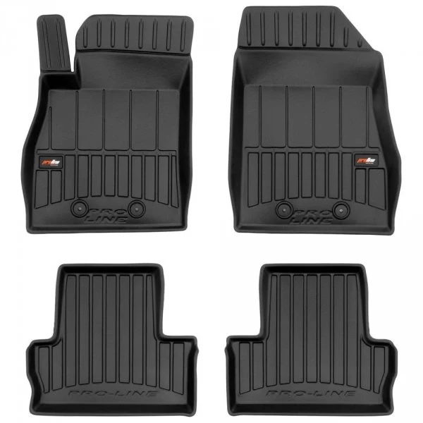 Gulvmatter Opel Ampera (2012-2014) – 3D Premium med sidekant | Frogum