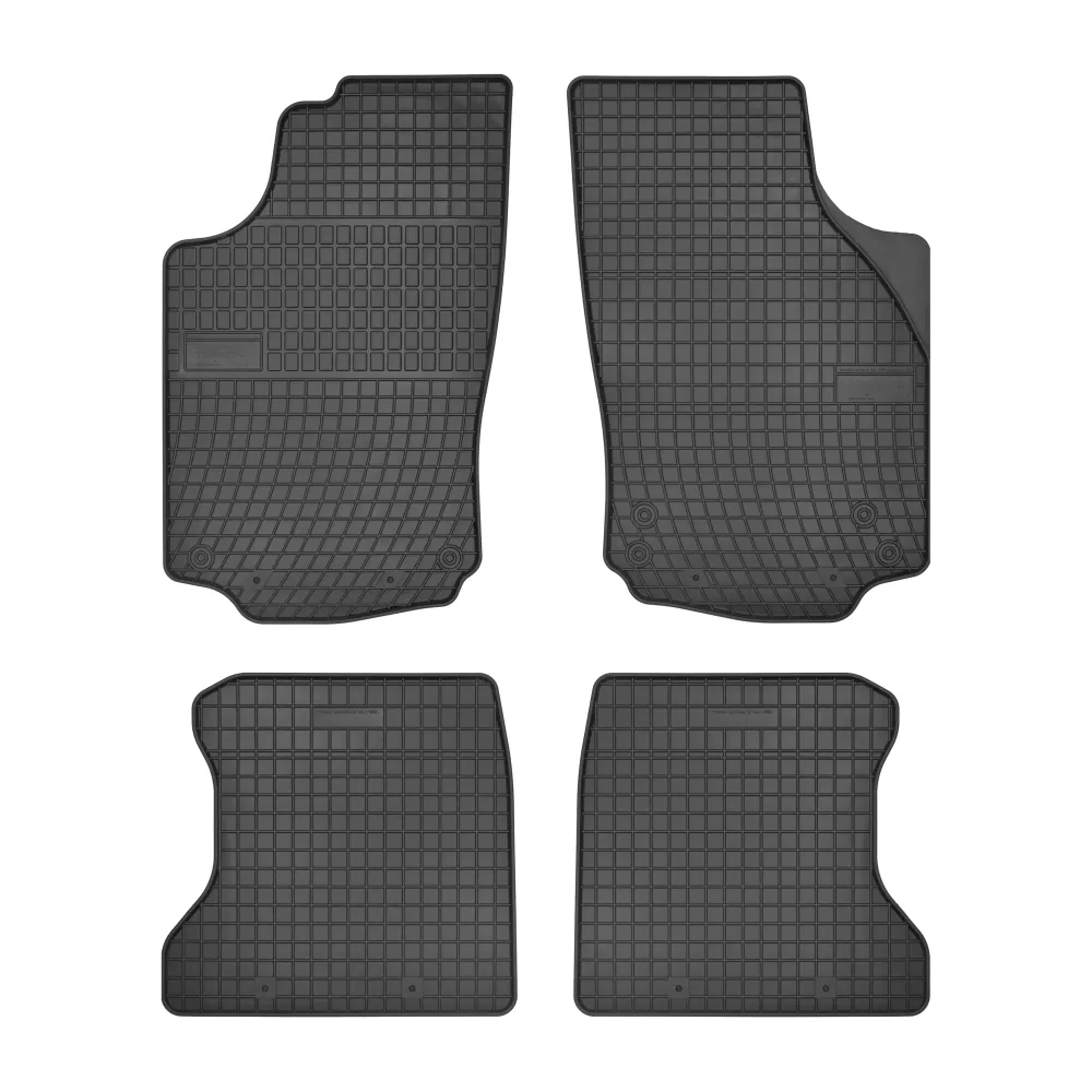 Gulvmatter Opel Combo C 5 persons (2001-2011) – med sidekant på 1 cm | Frogum