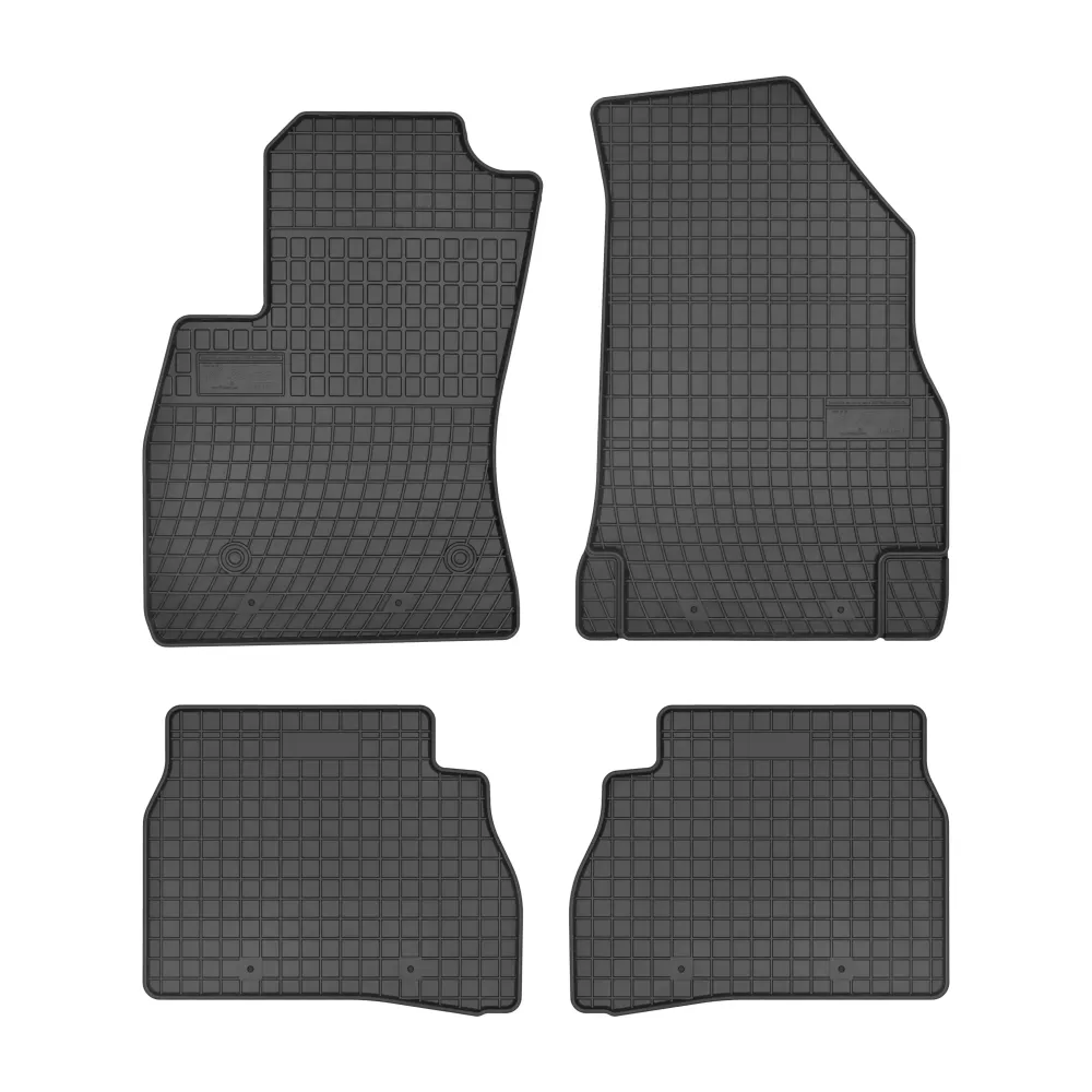 Gulvmatter Opel Combo D (2011-2018) – med sidekant på 1 cm | Frogum