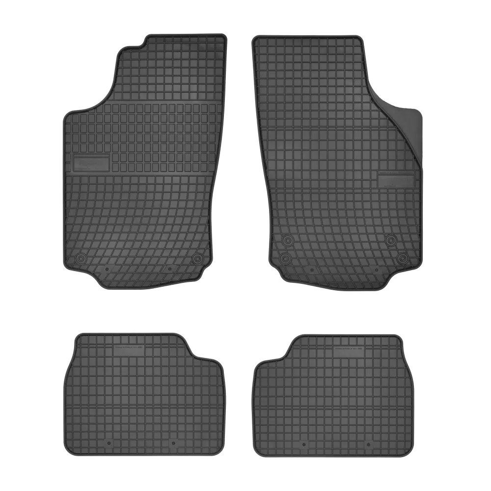 Gulvmatter Opel Corsa C 5 persons (2000-2006) – med sidekant på 1 cm | Frogum