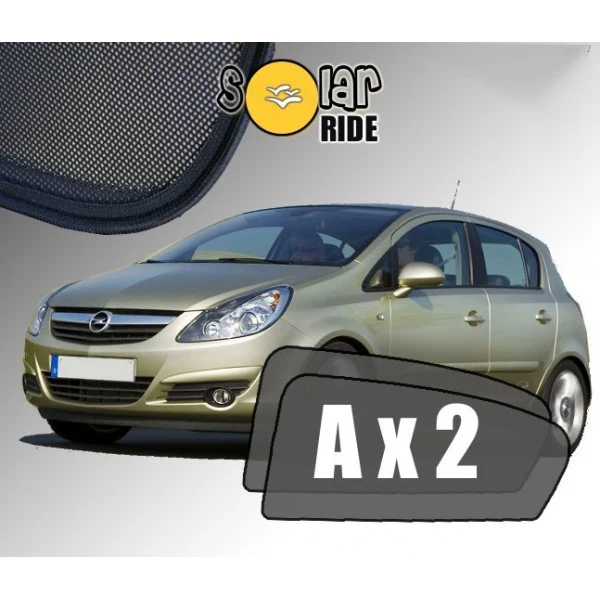 Solskjerm Opel Corsa D (2006-2014) (2 stk)