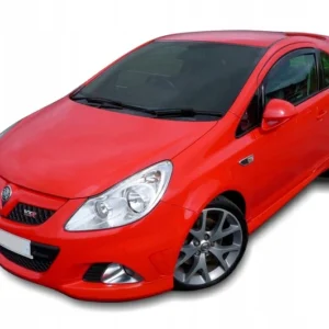 Vindavviser Opel CORSA D/E 3-dørs 09/2006→ sett 2 stk. – PMMA Plexi | Heko