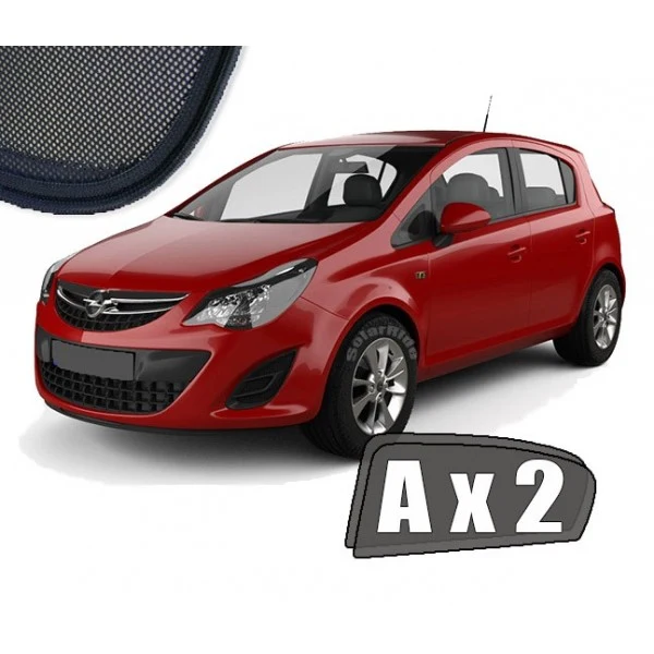 Solskjerm Opel CORSA E (2014-2019) (2 stk)