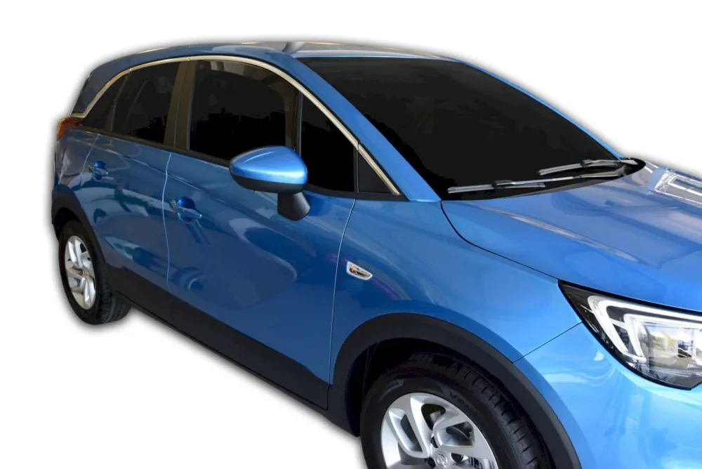 Vindavviser Opel CROSSLAND X 2017→ sett 2 stk. – PMMA Plexi | Heko