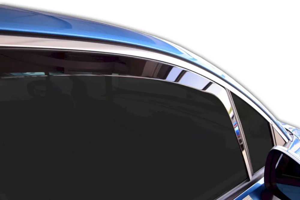 Vindavviser Opel CROSSLAND X 2017→ sett 2 stk. – PMMA Plexi | Heko
