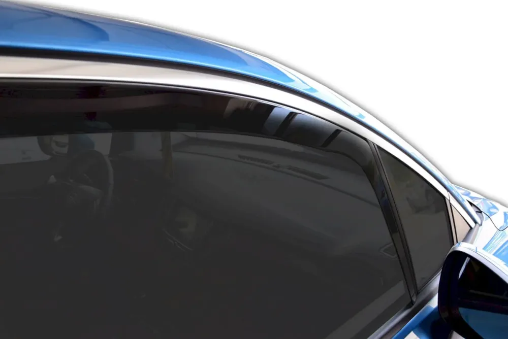Vindavviser Opel CROSSLAND X 2017→ sett 4 stk. – PMMA Plexi | Heko
