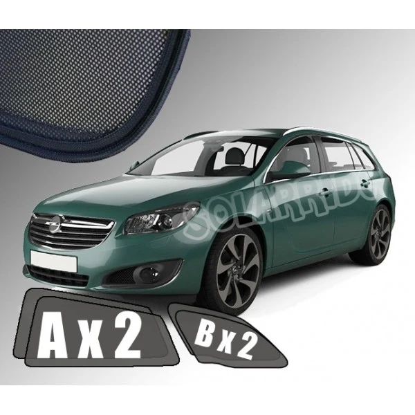 Solskjerm Opel Insignia Sports Tourer (2008-2017) (4 stk)