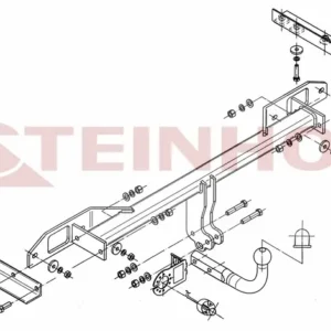 Tilhengerfeste Opel Insignia (2008-2017) – fastmontert | Steinhof