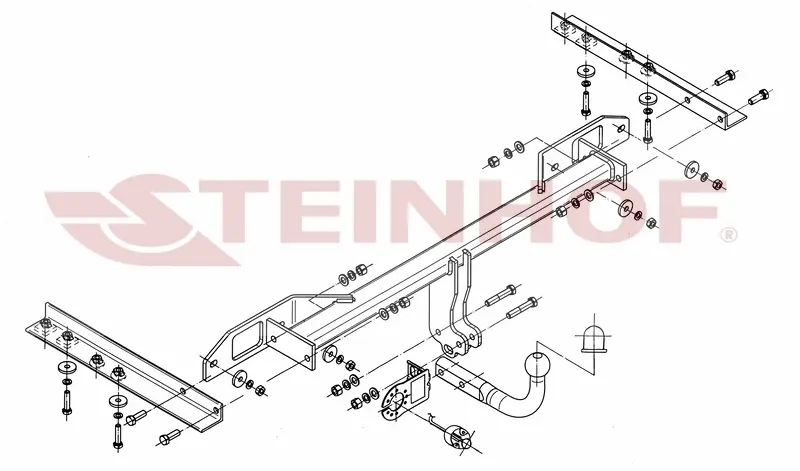 Tilhengerfeste Opel Insignia (2008-2017) – fastmontert | Steinhof