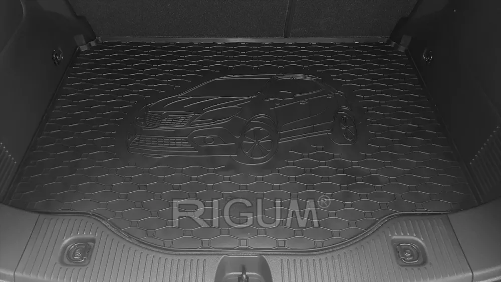 Bagasjeromsmatte Opel Mokka (2012-2019) – Luktfrie Gummi | Rigum