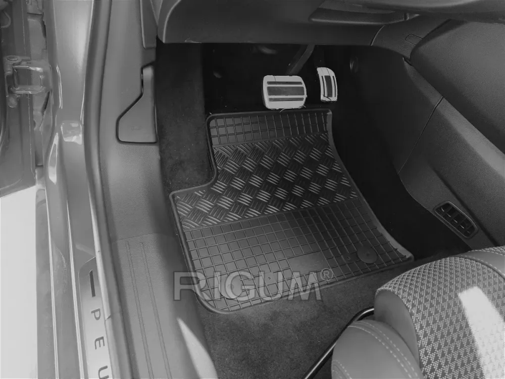 Gulvmatter Opel Mokka-e (2020-) – Luktfrie gummi | Rigum