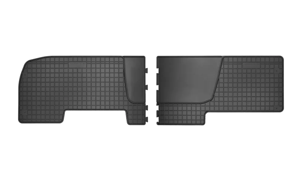 Gulvmatter Opel Vivaro Life (2001-2014) – med sidekant på 1 cm | Frogum