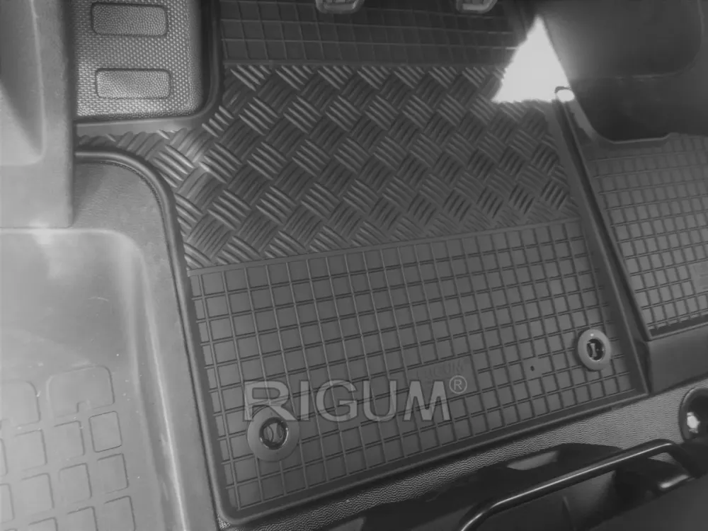 Gulvmatter Opel Vivaro / Zafira Life – Luktfrie gummi | Rigum