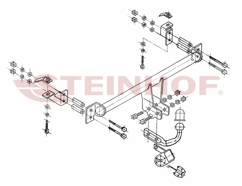 Tilhengerfeste Opel Zafira (1999-2005) – fastmontert | Steinhof