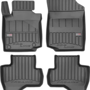 Gulvmatter Peugeot 107 (2005-2014) – 3D Premium med sidekant | Frogum