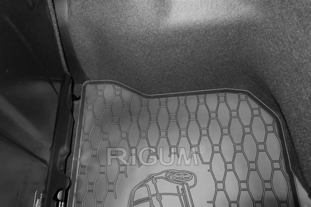 Bagasjeromsmatte Peugeot 108 (2014-2021) – Luktfrie Gummi | Rigum