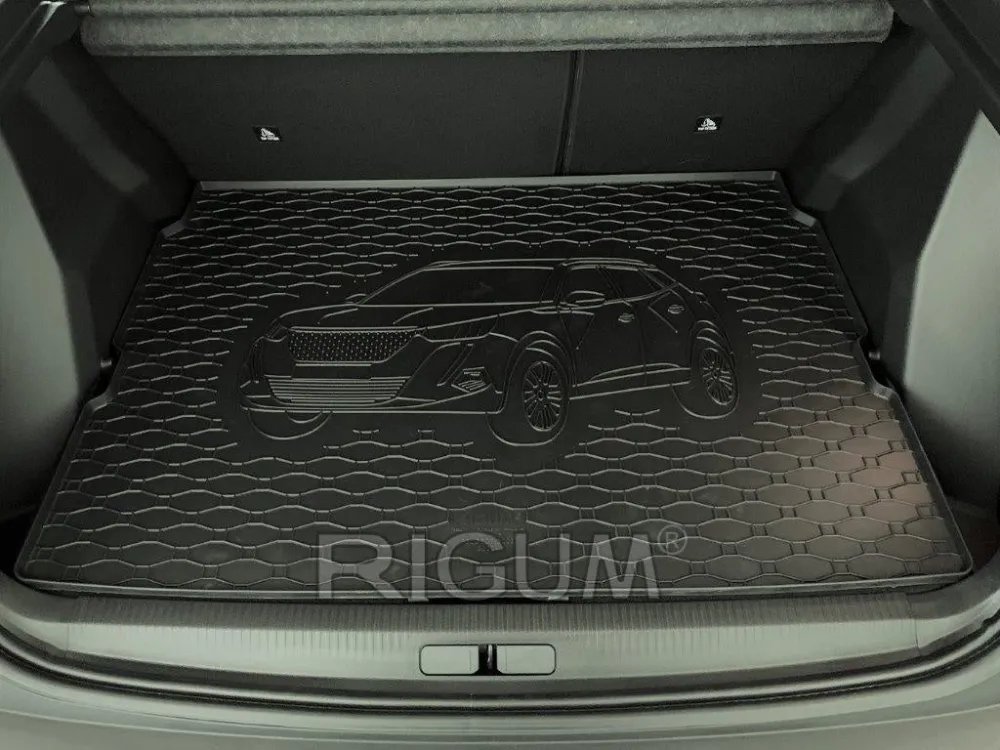 Bagasjeromsmatte Peugeot e-2008 (2019-) – Luktfrie Gummi | Rigum