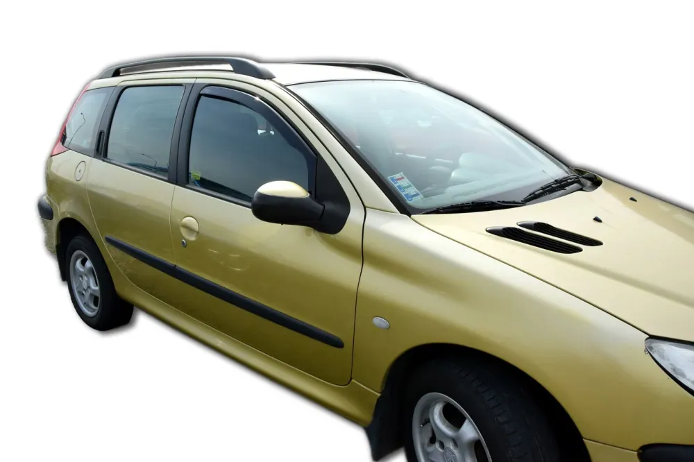Vindavviser Peugeot 206 5-dørs (1998-2012) – PMMA Plexi | Heko