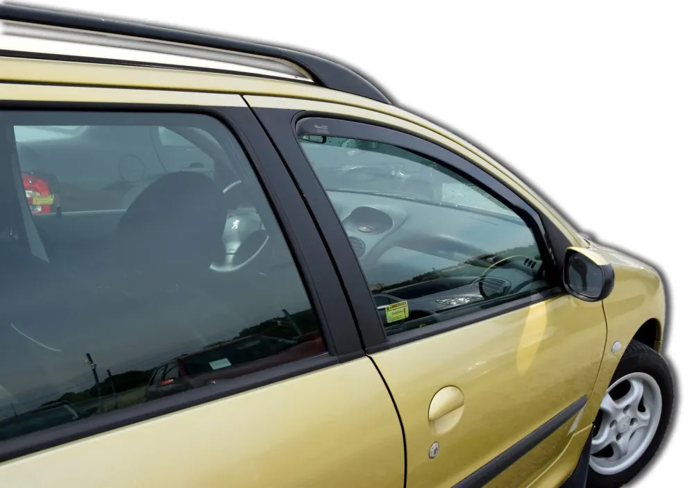Vindavviser Peugeot 206 5-dørs (1998-2012) – PMMA Plexi | Heko