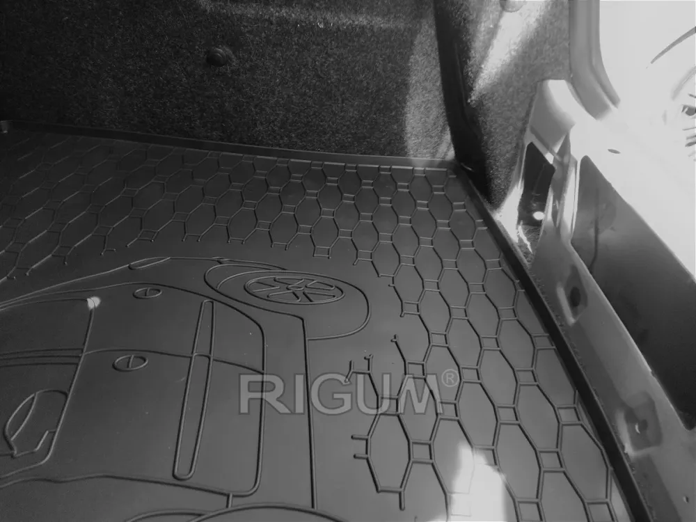 Bagasjeromsmatte Peugeot 206 Hatchback (2000-2009) – Luktfrie Gummi | Rigum
