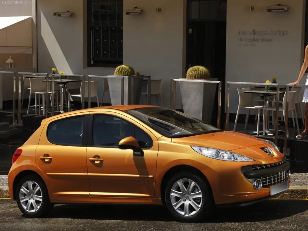 Skvettlapp Peugeot 207 (2006-2012) – ABS | Ven-Tuning