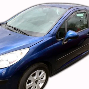 Vindavviser Peugeot 207 3-dørs 2006→ sett 4 stk. – PMMA Plexi | Heko