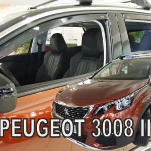 Vindavviser Peugeot 3008 II (2016-2024) – PMMA Plexi | Heko
