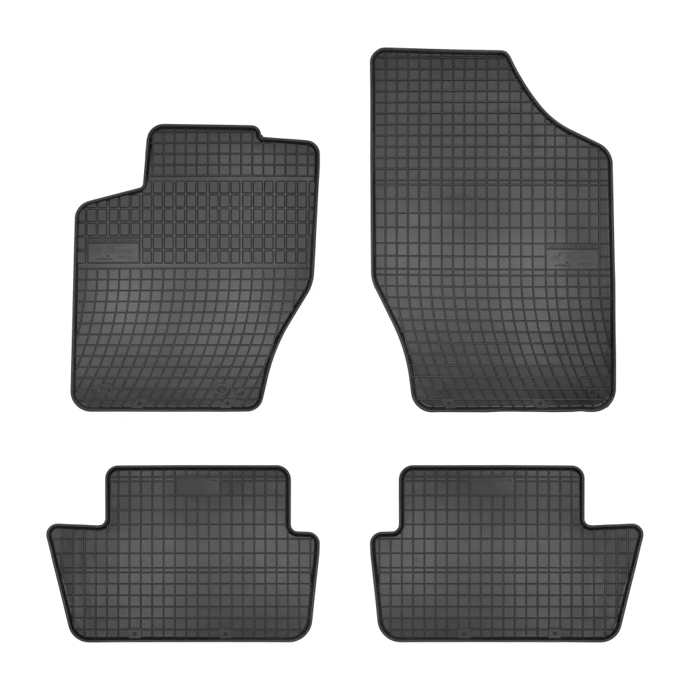 Gulvmatter Peugeot 307 / 308 (2001-2008) – med sidekant på 1 cm | Frogum