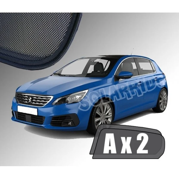 Solskjerm Peugeot 308 Hatchback II (2013-2021) (2 stk)