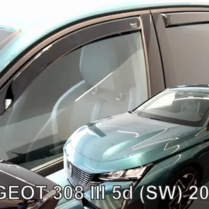 Vindavviser Peugeot 308 III SW (2021-) – PMMA Plexiglass | Heko