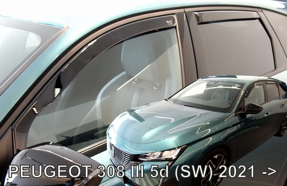 Vindavviser Peugeot 308 III SW (2021-) – PMMA Plexiglass | Heko