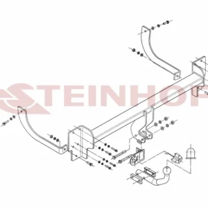 Tilhengerfeste Peugeot 407 Stasjonsvogn – fastmontert | Steinhof