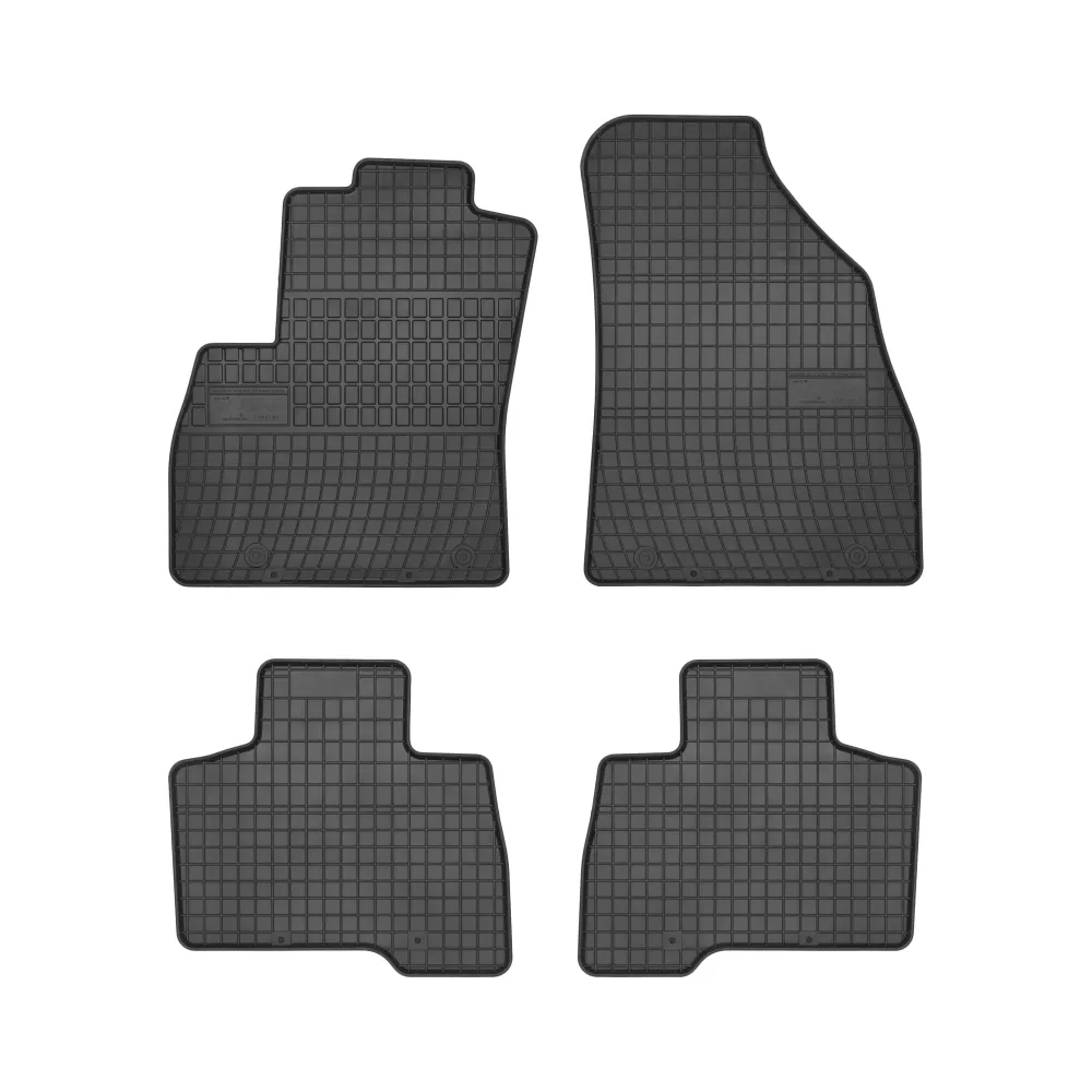 Gulvmatter Peugeot Bipper 5 seter (2007-) – med sidekant på 1 cm | Frogum