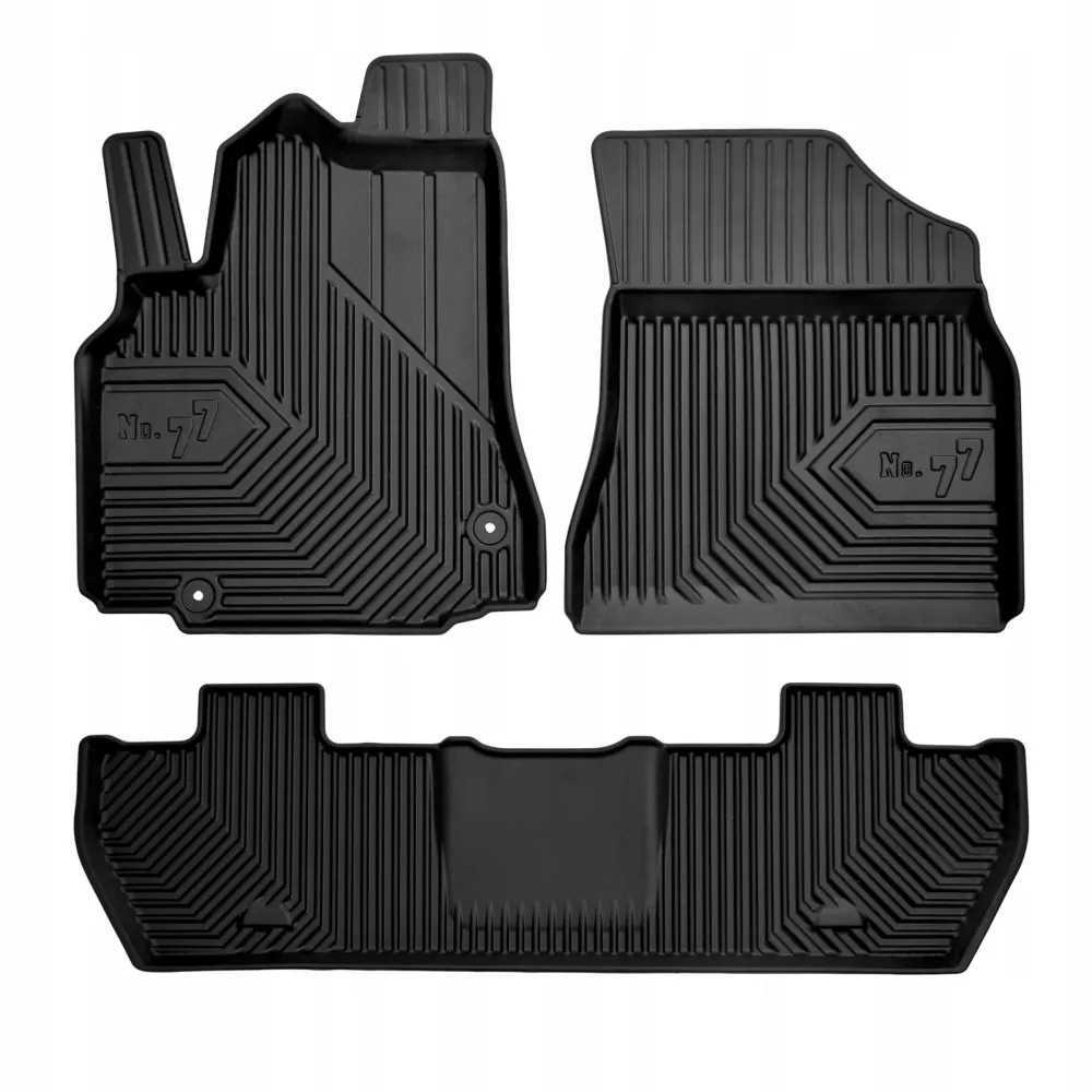 Gulvmatter Peugeot Partner II Tepee (2008-2018) – 3D Premium med sidekant | Frogum