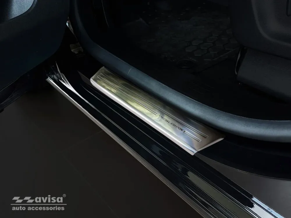 Dørbeskytter Peugeot Partner & Rifter (2018-) – Rustfritt stål | Avisa