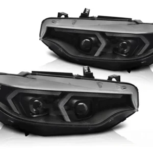 Frontlykter Porsche Boxster (981) 12-16 - LED Svart