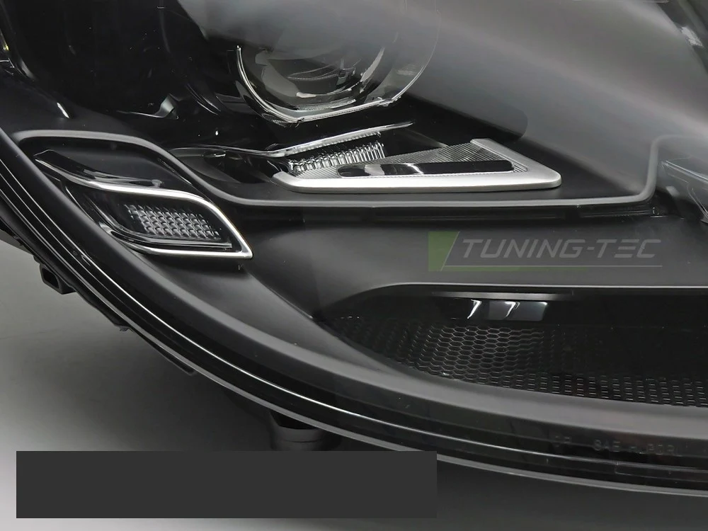 Frontlykter Porsche Boxster (981) 12-16 - LED Svart