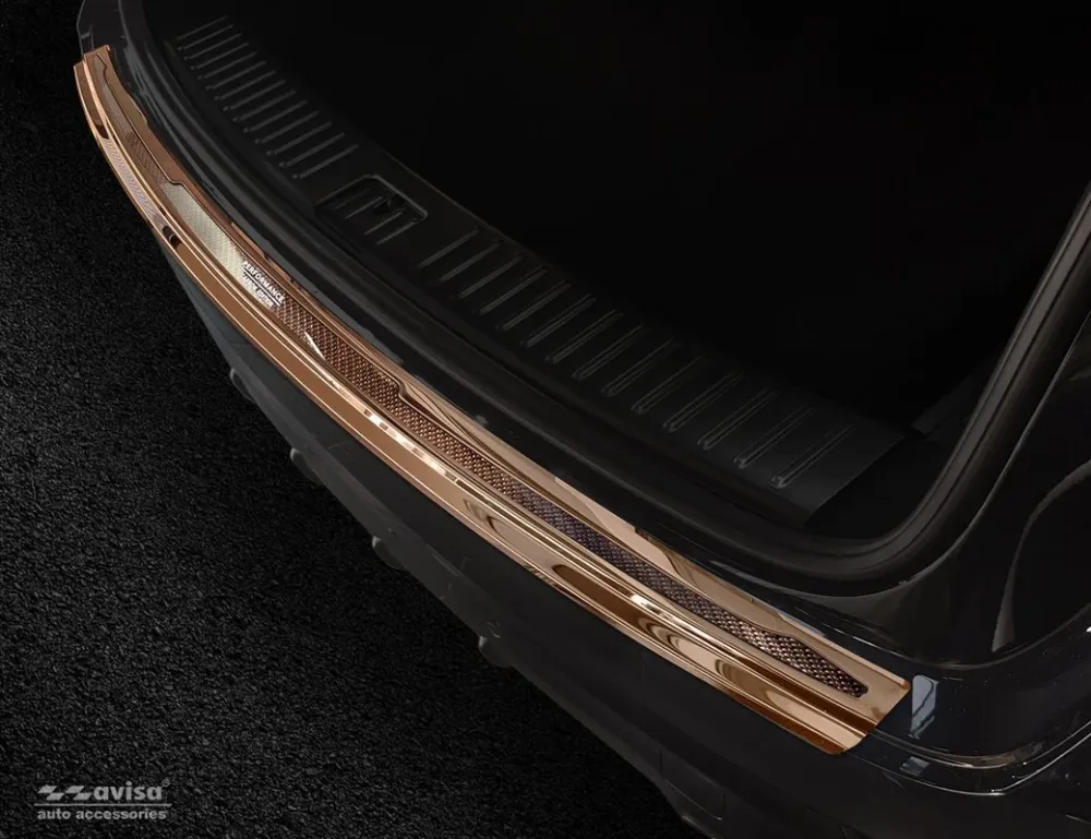 Bakfangerbeskytter Porsche Cayenne III (9YA) (2017-) – rustfritt stål + carbon | Avisa