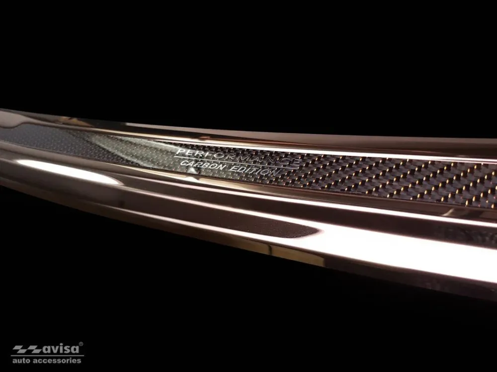Bakfangerbeskytter Porsche Cayenne III (9YA) (2017-) – rustfritt stål + carbon | Avisa